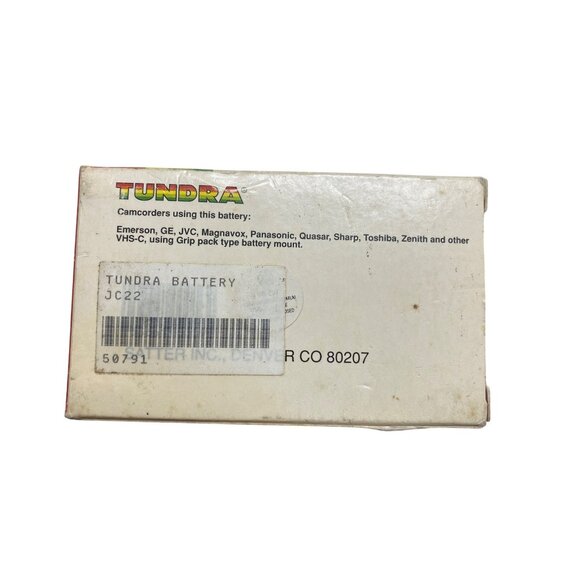 JVC & Tundra Rechargeable Camcorder Battery 9.6V 1000mAh JC22 - Picture 6 of 11